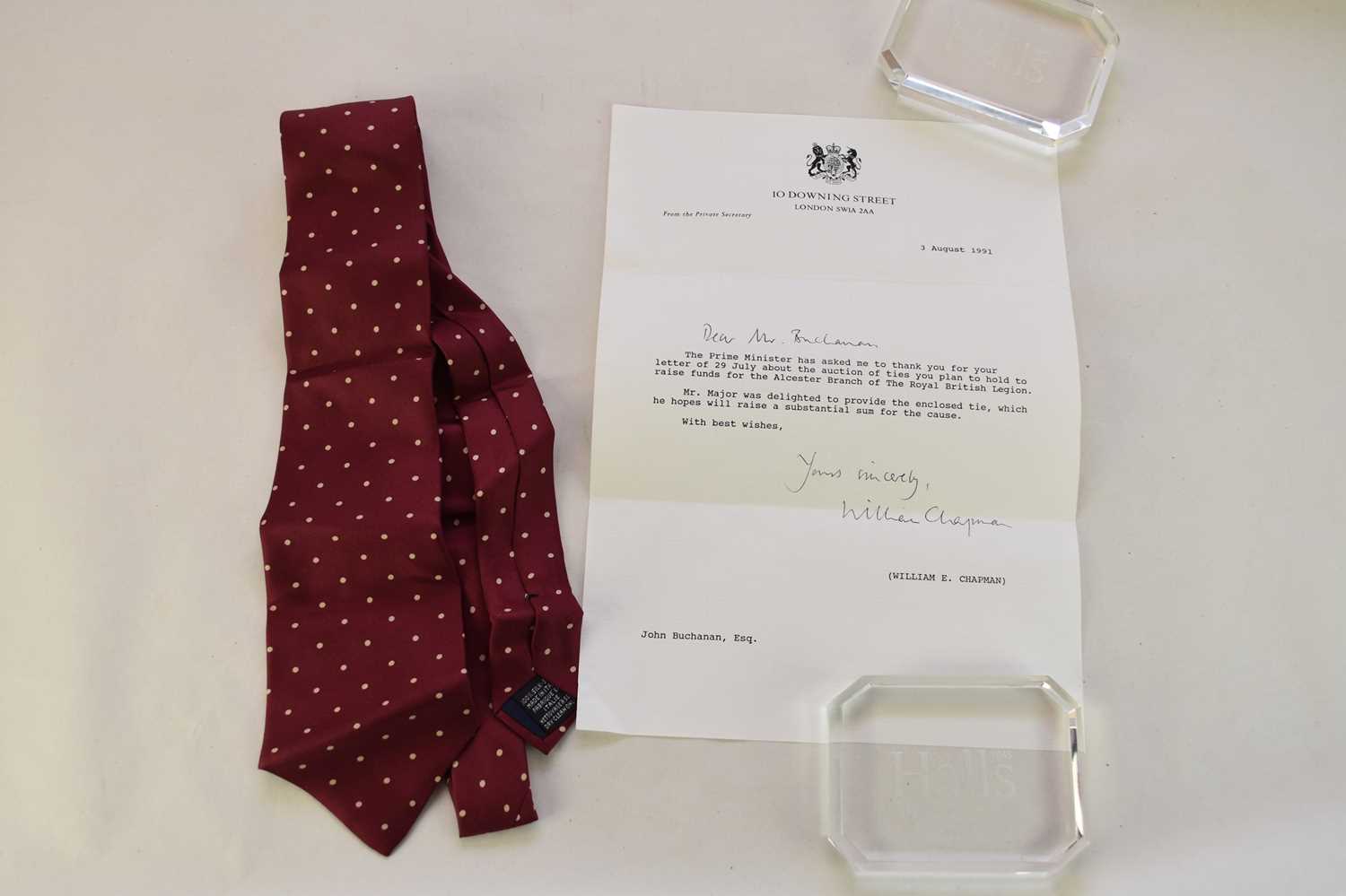 Lot 13 - TIES. A collection of 7 neck ties worn by...