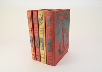 Lot 108 - THE SCOUT ANNUAL 1944, 46, 52 & 53, all in...