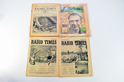 Lot 128 - RADIO TIMES, Cup Final issue April 17 1931....