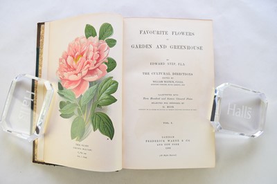 Lot 69 - STEP, Edward, Favourite Flowers of Garden and...