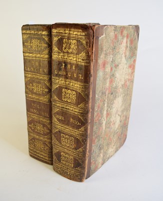 Lot 133 - THE LANCET, Vols 1 and 2, 1829 - 31. With The...