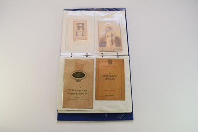 Lot 134 - MEDICAL EPHEMERA, A quantity of medical...