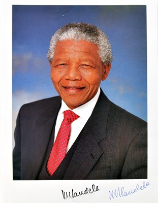 Lot 161 - MANDELA, Nelson (1918-2013) African Leader,...