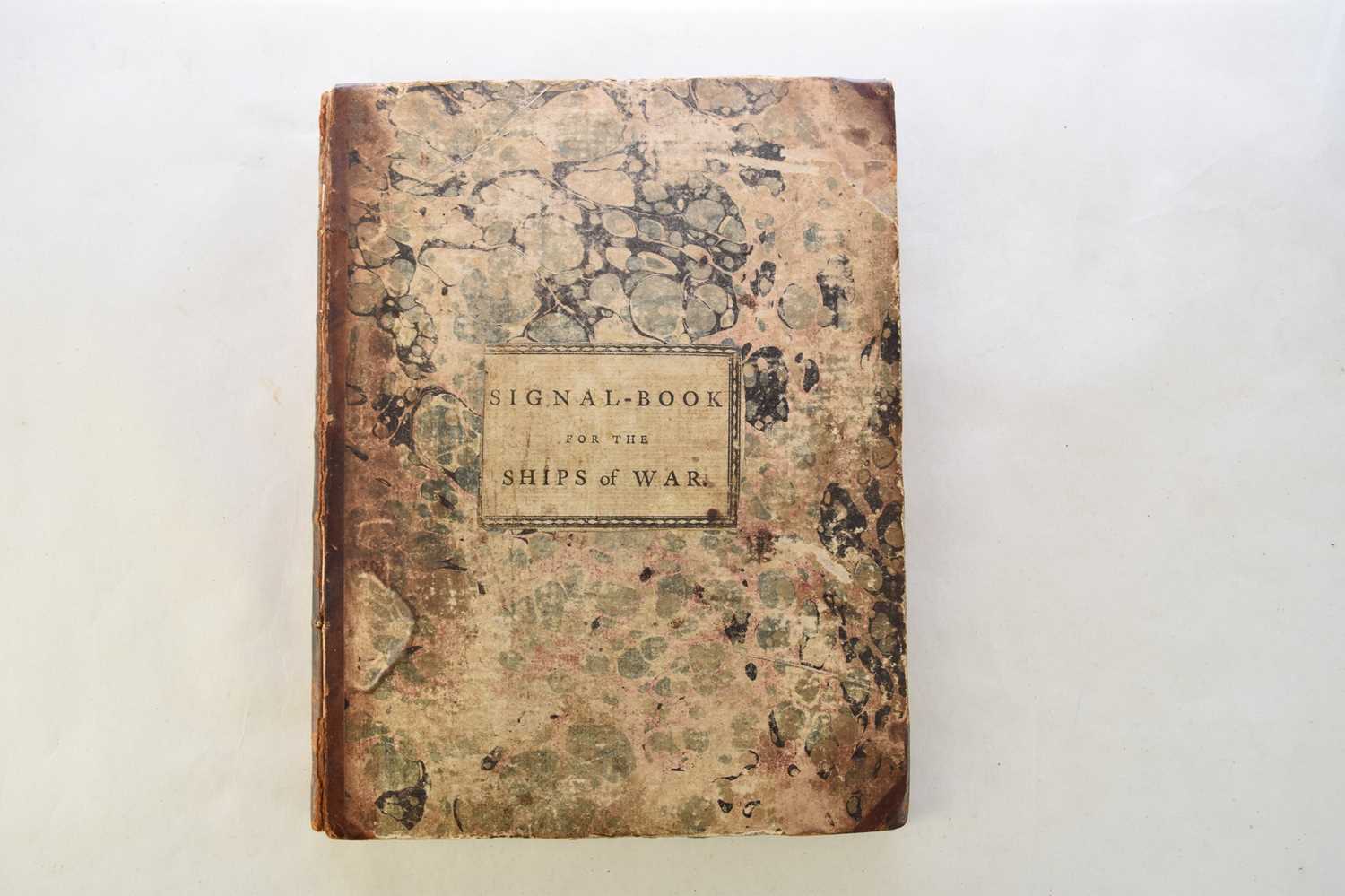 Lot 185 - SIGNAL BOOK FOR THE SHIPS OF WAR, 1794....