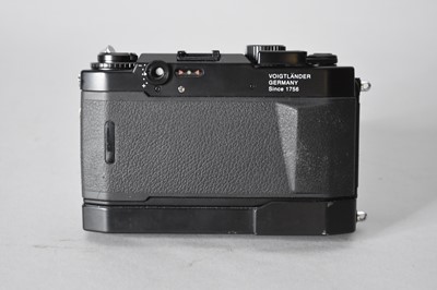 Lot 397 - A Cosina Voigtlander Bessa T rangefinder camera and accessories