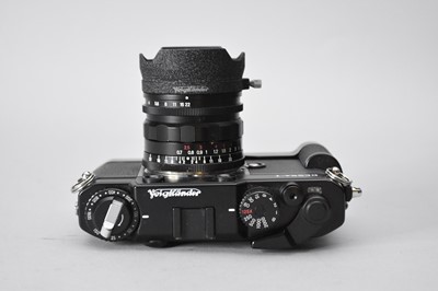 Lot 397 - A Cosina Voigtlander Bessa T rangefinder camera and accessories