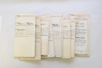 Lot 106 - WYKEN, BRIDGNORTH, Shropshire.  12 documents...