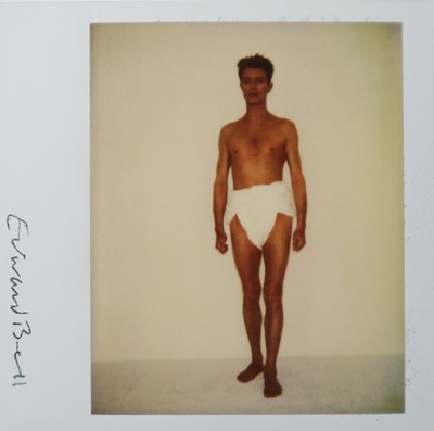 Lot 46 - Edward Bell (British Contemporary) Polaroid David Bowie in Toga