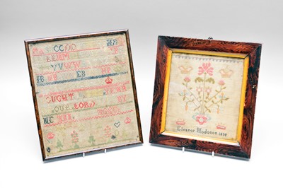 Lot 449 - Two early 19th century samplers