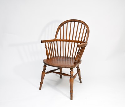 Lot 508 - A modern Windsor type armchair