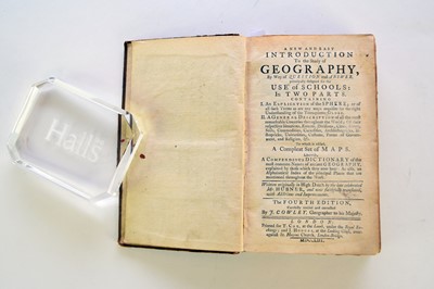Lot 29 - COWLEY, John, A New and Easy Introduction to the Study of Geography for the use of schools