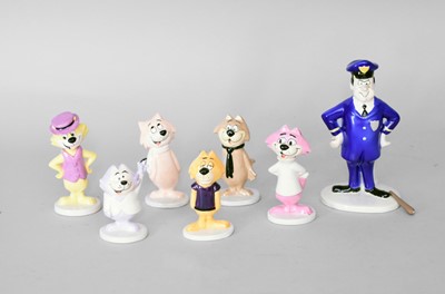 Lot 303 - Seven Beswick Top Cat figures