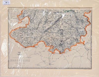 Lot 67 - SPEED, John, Map of Shropshire