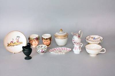 Lot 263 - A mixed group of predominantly English ceramics