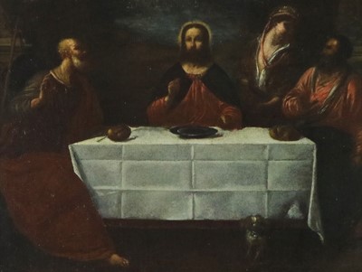 Lot 182 - Italianate School (17th-18th Century) Christ at Supper