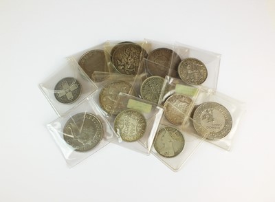 Lot 227 - A large collection of British silver, cupro-nickel, copper and bronze coinage