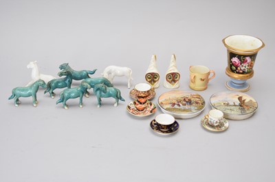 Lot 234 - A group of English and Chinese ceramics