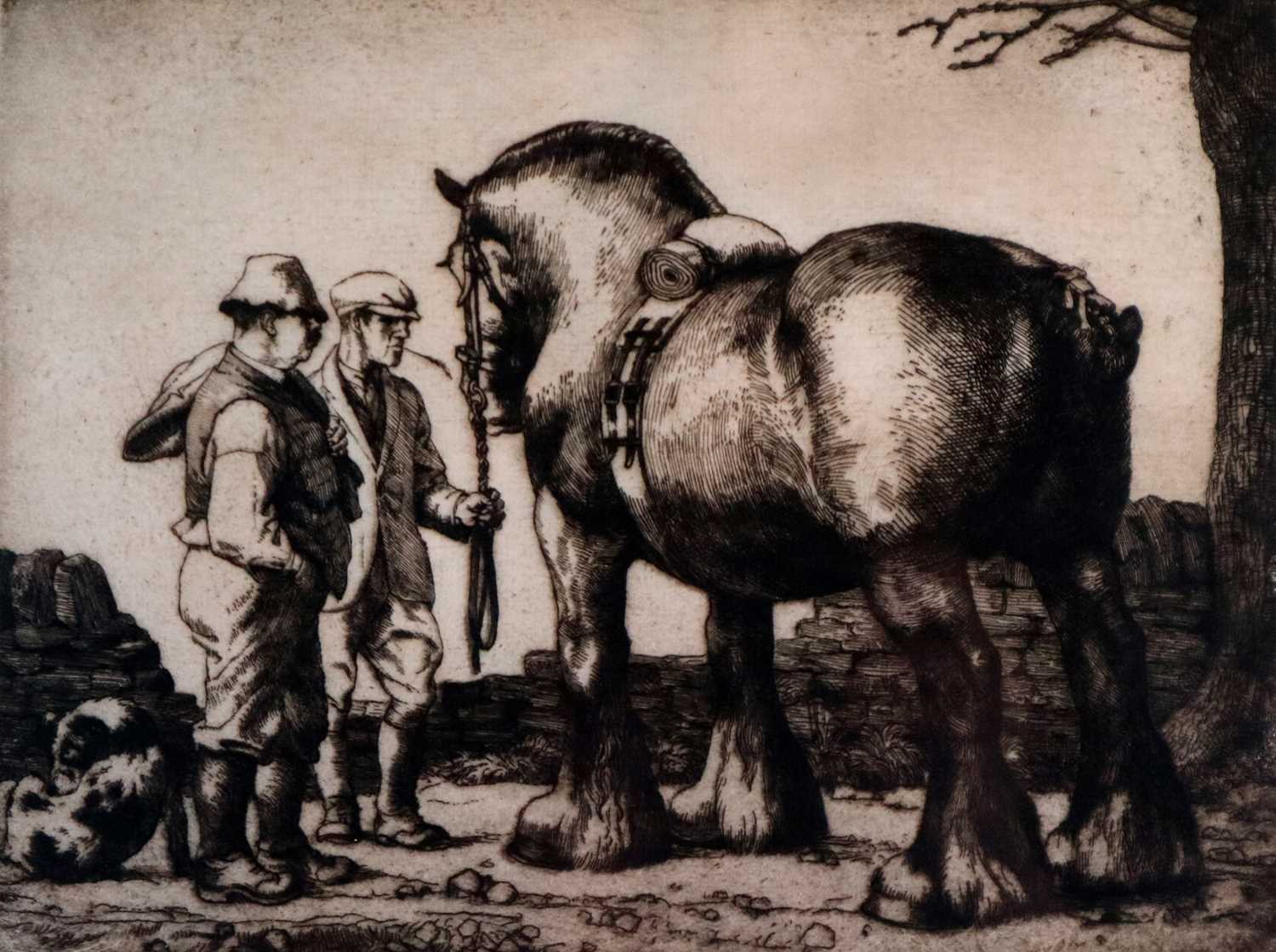 Lot 8 - Charles Frederick Tunnicliffe OBE RA (1901-1979) The Stallion
