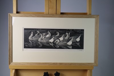 Lot 22 - Charles Frederick Tunnicliffe OBE RA (1901-1979) Chinese Geese