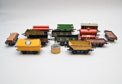 Lot 226 - A collection of Hornby O-gauge locomotives and rolling stock