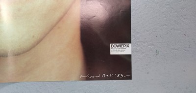 Lot 122 - Bowiepix Magazine Poster Insert 1983