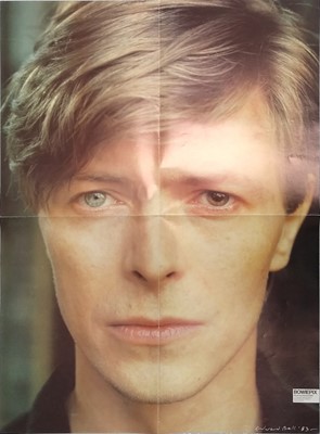 Lot 122 - Bowiepix Magazine Poster Insert 1983