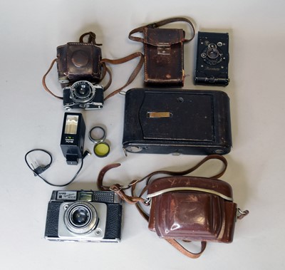 Lot 433 - Four roll-film cameras