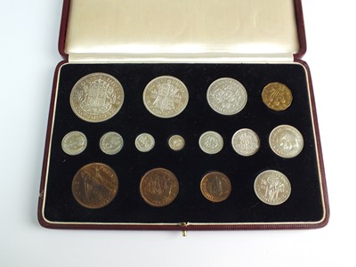 Lot 251 - United Kingdom Royal Mint George VI 1937 Coronation specimen coin set