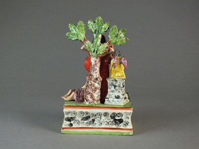 Lot 295 - Obadiah Sherratt pearlware figure of 'Christ's Agony'