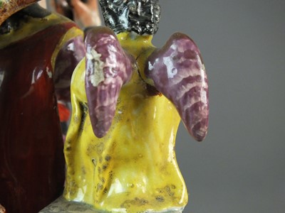 Lot 295 - Obadiah Sherratt pearlware figure of 'Christ's Agony'