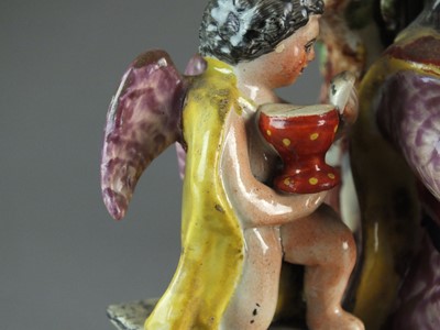 Lot 295 - Obadiah Sherratt pearlware figure of 'Christ's Agony'