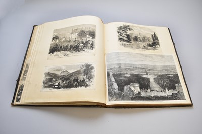 Lot 132 - Three Victorian albums, containing watercolours and drawings