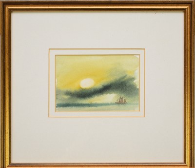 Lot 151 - Trevor Castle (British 20th Century) Twelve Seascape Watercolours