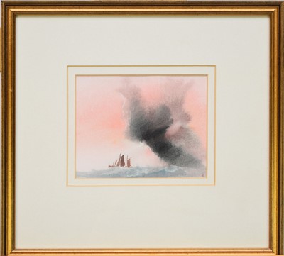Lot 151 - Trevor Castle (British 20th Century) Twelve Seascape Watercolours