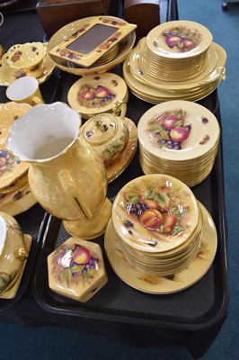 Lot 244 - A substantial collection of Aynsley Orchard Gold