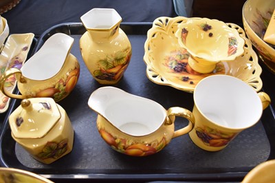 Lot 244 - A substantial collection of Aynsley Orchard Gold