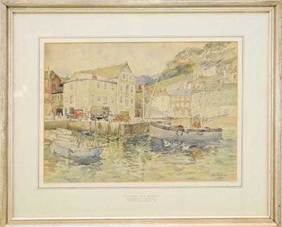 Lot 153 - William Cartledge RI (British 1891-1976) Mevagissey, Cornwall