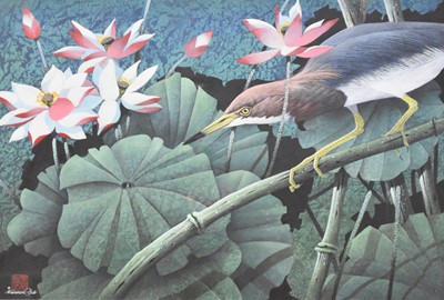 Lot 260 - James Williamson-Bell (1938-2010), Night Heron