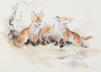 Lot 448 - Eileen Alice Soper (1905-1990) Fox Cubs