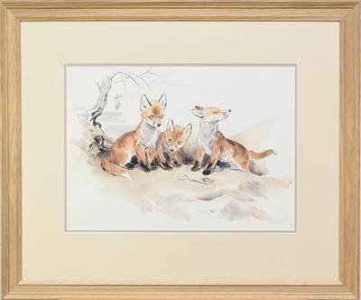 Lot 448 - Eileen Alice Soper (1905-1990) Fox Cubs