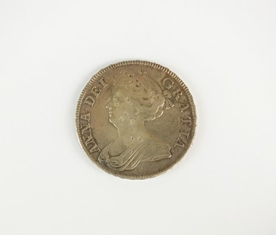 Lot 96 - A Queen Anne half-crown