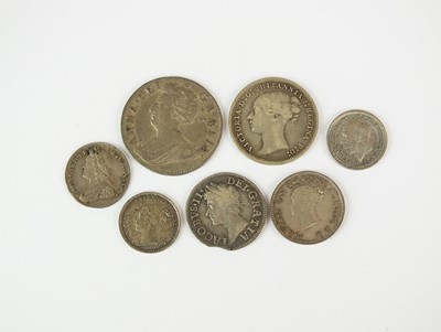 Lot 241 - Seven items of Maundy money