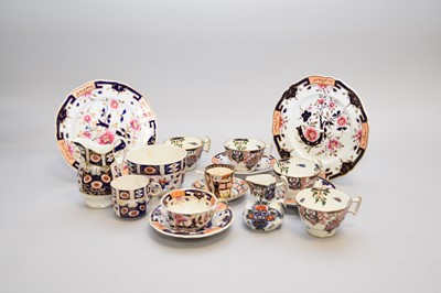 Lot 238 - A group of English porcelain including Chamberlain's, Booths and Derby