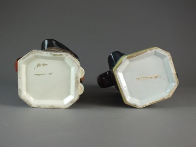 Lot 299 - Two Staffordshire toby jugs