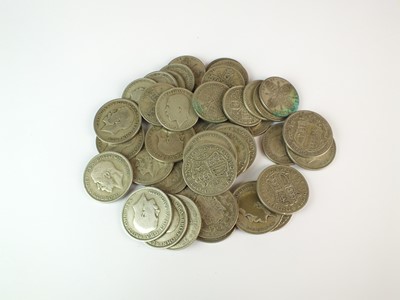 Lot 248 - A large collection of pre-1947 silver coinage