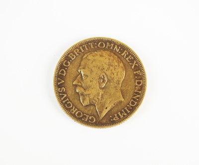 Lot 249 - A George V sovereign