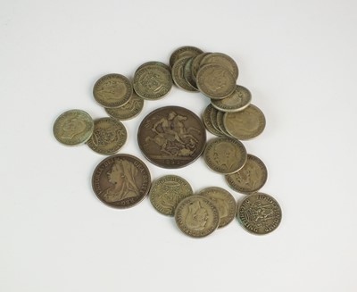 Lot 188 - A quantity of British silver, cupro-nickel and bronze coinage