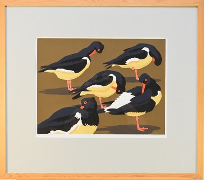 Lot 127 - Robert Gillmor (b. 1936) Oystercatchers