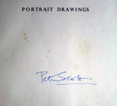 Lot 20 - Sir Peter Markham Scott (British 1909-1989) Five Portraits