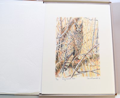 Lot 88 - OWLS - EIGHT BY EIGHT. A portfolio of original prints by eight leading European artists